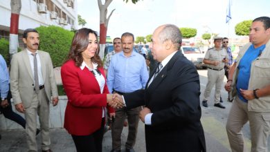 صورة “وزير الزراعة ” يلتقي مع محافظ دمياط