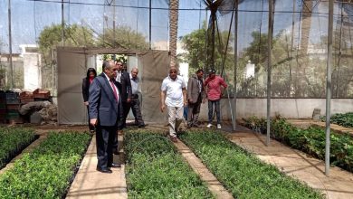 صورة “وزير الزراعة”يتفقد معمل تشخيص الأمراض النباتية