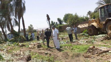 صورة ٧٠ الف فدان.. و٩٠٠ الف متر حصيلة الموجة الرابعة عشر لازالة التعديات على اراضى الدولة