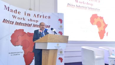 صورة “نصار”يفتتح فعاليات ورشة عمل ” صنع في افريقيا” بمشاركة ممثلي 25 دولة إفريقية و8 دول أوروبية والصين