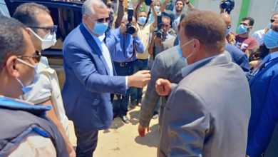 صورة وزير الزراعة يصل البحيرة لإفتتاح ٦ مزارع الانتاج الحيواني