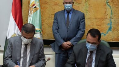 صورة “البنك الزراعي”  يوقع بروتوكول تعاون مع شركة” الريف المصرى” لتمويل مستثمري مشروع المليون ونصف المليون فدان
