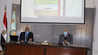 صورة وزير الزراعة” يبحث تنمية المراعى والوديان في العلمين وسيوة