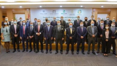 صورة “البنك الأهلي “و” مصر “يطلقا مشروعهما ” جاردينيا سيتي” بطريق السويس