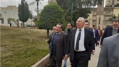 صورة القصير : حصر  الأصول المتعدي عليها بوزارة الزراعة