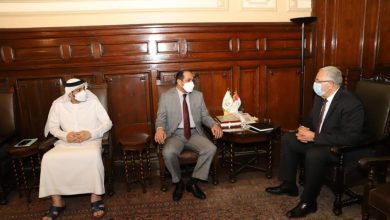 صورة تفاصيل لقاء وزير الزراعة مع سفير الإمارات بالقاهرة