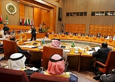 صورة وزراء الخارجية العرب : يطالبون بضرورة توفير الحماية الدولية للشعب الفلسطيني