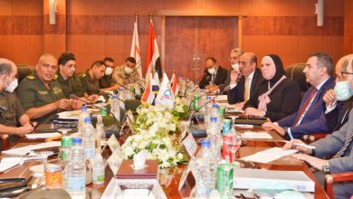 صورة تفاصيل اجتماع وزيرة التجارة والصناعة  مع قيادات الهيئة الهندسية والتنمية الصناعية