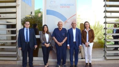 صورة رئيس بنك القاهرة فى زيارة لمركز أسوان للقلب لتعزيز أواصر التعاون