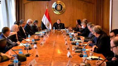 صورة وزيرة التجارة والصناعة تترأس الاجتماع الاول للجنة دعم صناعة السجاد المصري