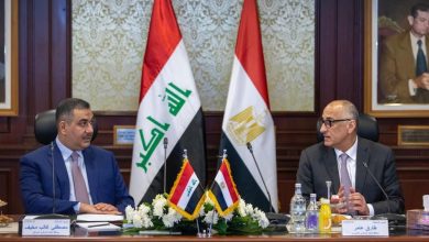 صورة محافظ البنك المركزي  يلتقي نظيره العراقي ويتفقان على تعزيز التعاون المصرفي