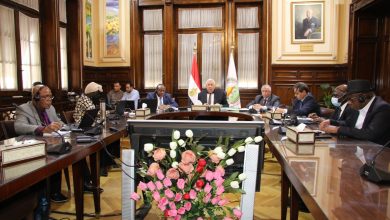 صورة وزير الزراعة يتراس إجتماع مجلس وزراء الأرز الإفريقي