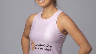 صورة بنك مصر يرعى اللاعبة المحترفة في الاسكواش ندى عباس