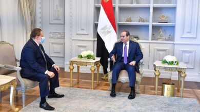 صورة في لقائه مع حسن عبد الله.. الرئيس السيسي يشدد على ضرورة العمل لتوفير المناخ المناسب للاستثمار