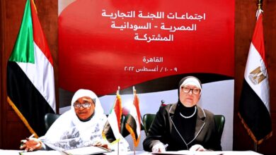 صورة تفاصيل اجتماع وزيرة التجارة والصناعة ونظيرتها السودانية