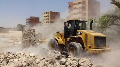 صورة استردار اراضي الدولة : اصدار 56 ألف عقد تقنين.. واستكمال الموجة ال20 لازالة التعديات