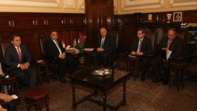 صورة تفاصيل لقاء ” القصير “وزير التنمية والابتكار رئيس مجلس القطن الاوزبكستاني