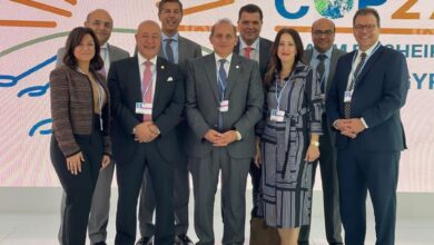صورة البنك الأهلي المصري يشارك بمؤتمر الأطراف لتغير المناخ ” COP27”