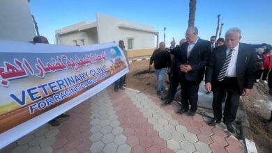 صورة وزراء الزراعة والشباب والرياضة والثقافة ومحافظ جنوب سيناء يتفقدون مضمار الهجن الدولى فى شرم الشيح