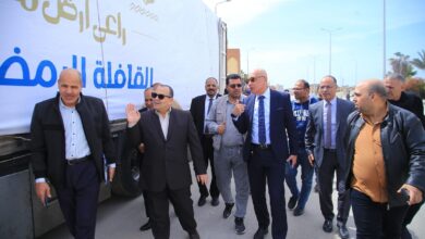 صورة “البنك الزراعي” يواصل مسيرة قوافل الخير لتوزيع المساهمات الغذائية على الأسر الأكثر احتياجاً في 7 محافظات