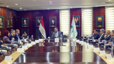 صورة رئيس البريد  يستقبل المشرف العام على جائرة مصر للتميز الحكومي والمنسق العام للمبادرة الوطنية للمشروعات الخضراء