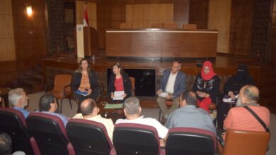 صورة شعبة الدواجن تبحث تطوير المجازر  على مستوى الجمهورية