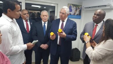 صورة وزير الزراعة يبحث مع رئيس بنك الاستيراد والتصدير الافريقى التعاون  دعم برامج الأمن الغذائي
