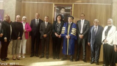 صورة المصرف المتحد  يشهد فاعليات حفل تخرج 5 طلاب الحاصلين على منح المصرف المتحد بمدينة زويل