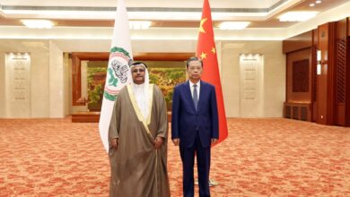 صورة البرلمان العربي والصيينى يوقعان مذكرة تفاهم لإنشاء آلية تواصل دائمة بين الجانبين