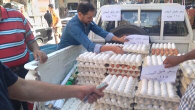 صورة “الزراعة “تطرح السلع الغذائية في المنافذ الثابتة والمتحركة بتخفؤضات  30%