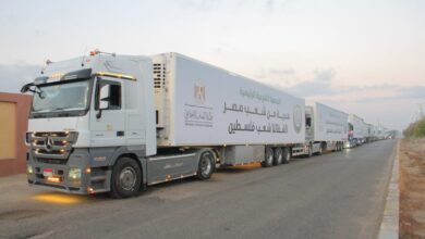 صورة الجمعية الشرعية الرئيسية ترسل 212 طن مساعدات إلى الاشقاء بقطاع غزة