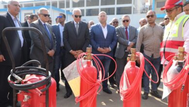 صورة محافظ الجيزة يشهد إصطفاف لسيارات ومعدات الطوارئ لإستقبال فصل الشتاء