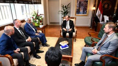 صورة وزير التجارة والصناعة يلتقى وفد شركة توموسان التركية لبحث فرص ومقومات الاستثمار بالسوق المصري