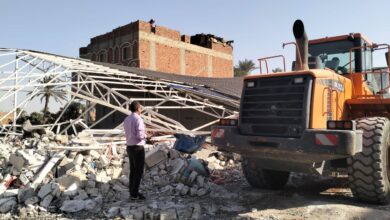 صورة محافظة الجيزة تزيل 18 حالة تعديات علي الأراضي الزراعية بالبدرشين ومنشأة القناطر