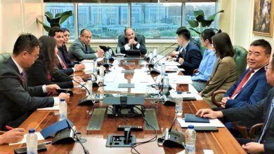 صورة تفاصيل مباحثات وزير التجارة والصناعة  مع وفد بنك الاستيراد والتصدير الصيني
