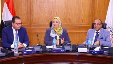 صورة تفاصيل بروتوكول التعاون بين القباج بين بنك ناصر الاجتماعي والبنك المصري الخليجي لاستثمار قطعة أرض على كورنيش النيل