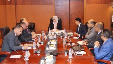 صورة تفاصيل مباحثات رئيسة التنمية الصناعية  مع المجلس التصديري لمواد البناء وغرفة صناعة مواد البناء