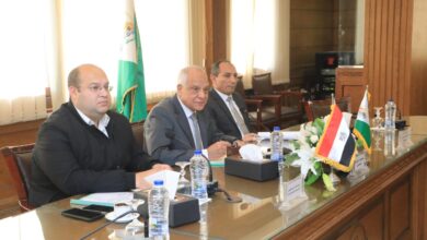 صورة محافظ الجيزة يوجه بسرعة الانتهاء من استلام محطة الصرف الصحى بمنشأة القناطر