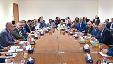 صورة وزيرا الزراعة والري يترأسا اجتماع اللجنة التنسيقية العليا  لبحث المشروعات المشتركة