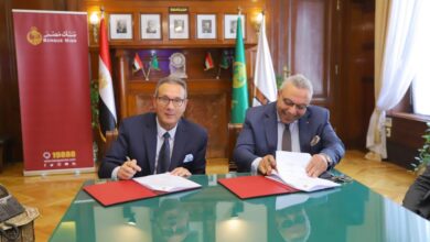 صورة بنك مصر يحصل على الشهادة الذهبية لتقييم الهرم الأخضر المصري للمباني الخضراء