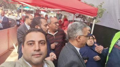 صورة اللجنة النقابية للعاملين بوزارة الزراعة : نؤيد ” السيسي” لإستكمال مسيرة التنمية(صور)