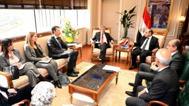 صورة تفاصيل مباحثات وزير التجارة والصناعة  مع سفير إيطاليا بالقاهرة