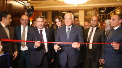 صورة محافظ الجيزة يفتتح معرض الجيزة الثاني للحرف التراثية والمنتجات اليدوية