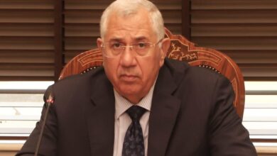 صورة وزير الزراعة يبحث مع سنغافورة استنباط أصناف الارز قليل استهلاك المياه والاستزراع السمكي