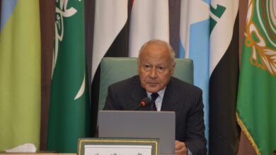 صورة افتتاح أعمال الدورة 47 لمجلس وزراء الشباب والرياضة العربى