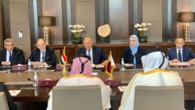 صورة وزير التجارة والصناعة يشارك بالجنة العليا المشتركة بين مصر وقطر