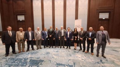 صورة فى اجتماع لجنة التعاون العربى.. قانون لتأسيس وكالة لضمان الصادرات المصرية للدول المضطربه سياسيا