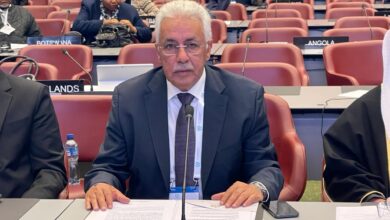 صورة القحطاني : يدعو لصك ملزم بحظر استخدام الأسلحة ذاتية التشغيل بعد استخدام الاحتلال لها بغزة 
