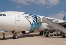 صورة استئناف حركة الطيران بين مصر ودبي بعد تحسن الاحوال الجوية