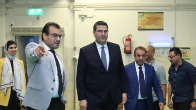 صورة تفاصيل لقاء قيادات بنك الطعام المصري مع وزير الزراعة اللبناني